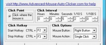 نرم افزار free mouse auto clicker
