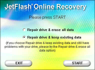 نرم افزار jetflash online recovery