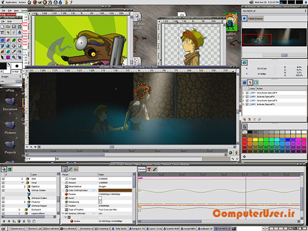 ساخت انیمیشن دو بعدی با Synfig Studio