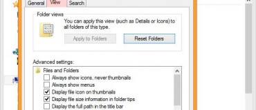 نشان دادن پسوند فایل در ویندوز